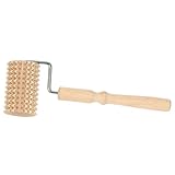 Bütic Holz Massagerollen Wellness Massage, Artikel:Rolle mit Griff