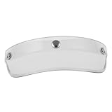 MUCKLILY Motorrad Visier Fahrradsonnenschutz für Motorräder Fahrradhelm-Visier-Sonnenaufsatz Motorrad Sonnenschutz STK Transparent