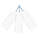 DECORNIJIA 3 Stück Lesezeichen Lupe mit Lineal Leichte PVC Fresnel Vergrößerungshilfe Handliche Kartengröße für Präzises Lesen von Menüs Bibel Etiketten und Kleinen Texten