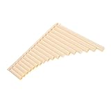ABOOFAN Panflöte, Röhren, tragbar, für Anfänger, Musikinstrument, Lerninstrument, leicht und einfach zu spielen
