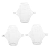 BESTYASH 3 Stück Menstruationstücher Damenbinden Stoff Menstruationsbinden Slipeinlagen Waschservietten Wiederverwendbare Binden Damenbinden Damenbinden Wiederverwendbare