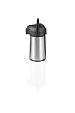 Pump Isolierkanne, 3 ltr., Ø 15 cm, Höhe 40 cm, Chromnickelstahl