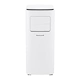 Honeywell Tragbare Klimaanlage 9000 BTU | Energieeffiziente 3-in-1-Klimaanlage | 3 Lüftergeschwindigkeiten, LCD-Display, Fernbedienung, 24-Stunden-Timer | Aircon für Räume bis zu 30 m² (HC09CESAWK)