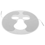 TOBBOMEY Wiederverwendbare Akupunktur Therapie Elektrodenpads Gesicht Vliesstoff Selbstklebend für Physiotherapiegeräte Hautpflege Massagezubehör Zuhause