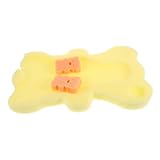 Hohopeti Badewannenmatte aus Weichem Schwamm Rutschfest für Neugeborene und Kleinkinder Maschinenwaschbar Multifunktional als Badesitz und Wickelunterlage Sicherer Sitz für