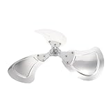 GRIRIW Industrielle Aluminium Ventilatorblätter Leise Ersatzteile für Standventilatoren Bodenventilator Zubehör Geräuschreduzierend für Werkstatt Lager