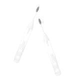 VALICLUD 2 Stück Faltbare Zahnbürsten Set Tragbare Zahnbürsten für Reisen Hochwertige Sanfte Borsten für Effektive Zahnpflege für Unterwegs und Camping