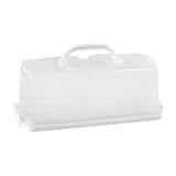 Générique Bread Storage, Bread Box with Portable Handle, Rectangular Case for Transport Biscuits Kitchen Cookie Counter Top Bakery Loaf Cabinet Pastry