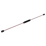 GORILLA SPORTS® Schwingstab - 160 cm, Hochbelastbarer, Flexibel, Fiberglas, Rot - Fitness Swingstick, Fitnessstange für Tiefenmuskulatur, Schwungstab, Schwingstick, Vibrationstraining