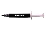 Xilence XPTP High Performance Wärmeleitpaste, Spatel zum Auftragen, Reinigungstuch, 1,5g, grau