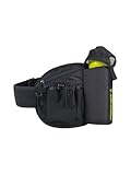 Fischer Trink Lauf & Trainingsgürtel mit Klettverschluss und inkl. 0.75L Flasche L/XL Black Gr. L/XL für deinen Outdoor Tripp
