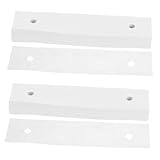 DRESSOOS Sichere Optometrische Kinnstützen Papier pro Packung Ergonomisch Geformt Glatt Passend für Augenoptik Schulen Kliniken Altersübergreifend