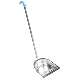 VALICLUD Kehrschaufel Robustes Nahtloses Design Staubdichtes Kehrblech für Haushalt Büro Küche Multifunktional Platzsparend mit Ergonomischem Griff