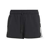 Adidas HR7853 W TR-ES COT PCR Shorts Damen Black/White Größe S