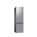 Samsung Kühl-Gefrier-Kombination, Kühlschrank mit Gefrierfach, 203 cm, 390 l Gesamtvolumen, 114 l Gefrierteil, AI Energy Mode, Edelstahl-Look, RL38C600CSA/EG