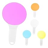 Mikikit 5 Blätter Teiliges Bunte Transluzente Farbfilterplatten aus Sicherem Langlebigem Material Farbmischungs und Lernhilfen für Grundschüler und Vorschulkinder für