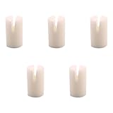 Sessleger 5 Stück echte Nuss für 5 Banjosaite aus Rinderknochen, Farbe Rinderknochen, Zubehör für Musikinstrumente für Banjo mit 5 Saiten