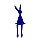 BFLKY Zarte beflockte Tierskulptur, Heimdekoration, Tierdisplay für Erwachsene, Hausfrauen, Büroangestellte