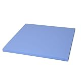 Turnmatte Gymnastikmatte Trainingsmatte Weichbodenmatte für Zuhause Kinder Erwachsene 100x100x5 cm blau