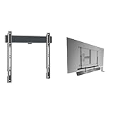 Vogel's Elite TVM 5405 Extrem Flache TV-Wandhalterung für 32-77 Zoll Fernseher & Sound 3550 Universelle Soundbar Halterung