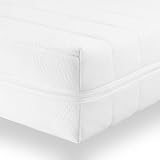 Sleepneo Kaltschaum Matratze Duo Härtegrad H2 H3 - Orthopädische Matratze 200x200-7 Zonen Matratze - Bequem, hygienisch, atmungsaktiv, Höhe 15cm