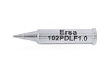 ERSA ERSADUR Dauerlötspitze gerade bleistiftspitz 1,0 mm Durchmesser mit ERSADUR-LF Beschichtung 0102PDLF10