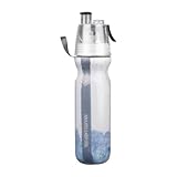 QUXVUIS 500 ml Fahrrad Wasserflasche mit großer Kapazität, tragbares Spray, kühle Nebel, Fahrrad, PE, Radfahren, Getränkebehälter, Outdoor Wandern, Schwarz