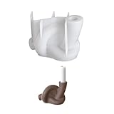 XuQiZZpp Wiederverwendbare elastische Kerzenhalter-Form, dekorative Textur, Silikon-Vorlage für Hochzeit, Café, Dekoration