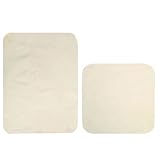 2 Stück Auto Fensterleder, Auto Fensterleder, Profi Auto Fensterleder, Reinigungstuch, saugfähig, Trocknen, Polieren, 60x40cm und 20x20cm