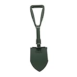 SUPVOX Outdoor Faltbare Gartenschaufel aus mit Canvas Tasche Robuste Klappspaten für Camping Schnee Gartenarbeit und Outdoor Einsätze Ergonomisch und Langlebig