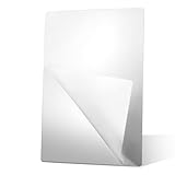 Acryl Klebespiegel, 20x30cm Selbstklebende Spiegel Flexibler Spiegelfliesen Selbstklebend Bruchsicher Spiegel Kleben Spiegelfolie Wandspiegel Spiegel zum Aufkleben Klebespiegel für Schrank Badezimmer