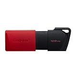 Kingston DataTraveler Exodia M USB Stick 3.2 Gen 1 DTXM/128GB - mit beweglicher Kappe (Schwarz + Rot)