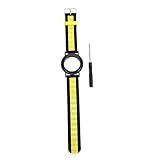 SHINEOFI Silikon Uhrband mit Schutzabdeckung Verstellbares Tracking Armband Schwitzfest Hautfreundlich Kompatibel für Täglichen