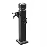 Generisch Gartenwassersäule aus Edelstahl 304 für den Außenbereich – 95 cm hohe, vertikale Bodenmontage mit Doppelauslauf, Sprühpistole, Zierbrunnen und Frostschutzhydranten für Gärten