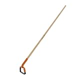 Terradix® - das Original - Pendelhacke 140mm Arbeitsbreite - für Beete und Wege - ergonomisch Unkraut entfernen schnell und kraftsparend - doppelte Klinge aus gehärtetem Werkzeugstahl (mit Stiel)