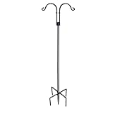 Ksikdeg Futterständer für Wildvögel mit Haken für Garten und Außenbereich, Dekoration, Vogeltränke, Vogelfutterstation, hängender Vogel