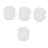 VALICLUD 4 Sätze Gesichtsmaske Tuchmasken Aus Korallenfleece Wiederverwendbare Gesichtstücher Für Hautpflege Für Unterwegs Und Wirksamkeit 2 Stück * 4