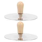 Cabilock 2 Stück Teiliges Fingerzimbel Robustem Mini musikinstrumente für Klare Klangqualität für Früherziehung Bühnenauftritte und Bauchtanz Einfach zu Bedienen