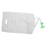 iplusmile Aufblasbarer Duschbeutel mit Sprinklerfunktion Großer Wasserbeutel Auslaufsicher Haarwaschbecken für Bettlägerige Patienten Ältere Menschen und Schwangere Mobiles Shampoo