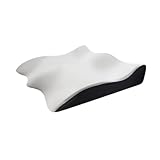 WUUISDNX Beinhochlagerungskissen aus Memory Schaum für Seitenschläfer – Bietet optimale Unterstützung und Komfort für Entspannung und Ruhe – Fußlagerung