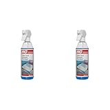 HG Glas und Spiegel Reiniger, streifenfreie Reinigungsformel, entfernt schnell & effektiv Fett und Schmutz von Fenstern und Oberflächen - 500 ml Spray (Packung mit 2)