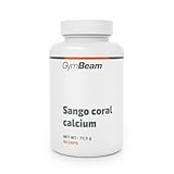 GymBeam Sango Korallencalcium - Kalziumkarbonat aus Okinawa, Supplement für Knochenstärke und Zahngesundheit, unterstützt Muskel- und Energiestoffwechsel, ideal für Frauen ab 50 Jahren, 90 kaps