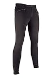 HKM Erwachsene Herren-Reithose-Basic-9100 schwarz52 Hose, 9100 schwarz, 52