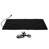 Gadpiparty USB heizmatte für Pflanzen Stufiger Temperaturregelung Wasserdichtes Heizkissen aus Pu Leder für Sämlingskeimung Flexible USB stromversorgung für Garten und Balkon