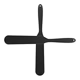 SAFIGLE Wiederverwendbare Silikon Wachsstäbchen 2 Stück Große Spatel für Körper und Augenbrauen Bruchfeste Haarentfernung Sticks für Achseln und Beine