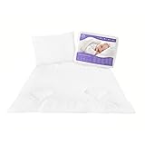 Antiallergisches Bettdecken - und Kissenset 135 x 100 cm für Babybetten