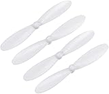 XYWHPGV RC Propeller CW CCW 2-Vane Rotor Kompatibel für H107 X4 Quadcopter Weiß 2 Paar(d0d9b 1fa44 a28f3 88694 bf4ad af77a