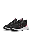 PUMA Unisex Flyer LITE 3 Straßen-Laufschuh, Black PINK, 43 EU