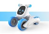 Dnenellr Roboter Kinder, Ferngesteuerter Roboter Spielzeug Programmierbar, Sprachsteuerung, Intelligenter Interaktiver Kinder Roboter, Der Singt und Tanzt, Kinder Geschenk ab 3~12 Jahre. Blau