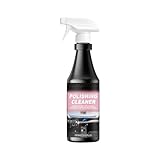 WEITING Politur Reiniger | 237ml Auto Leder Politur Spray,Langzeitpfleger für Laster Pickups Windschutzscheibe Sitze Armaturenbrett Stoff Glas Fenster Tägliche